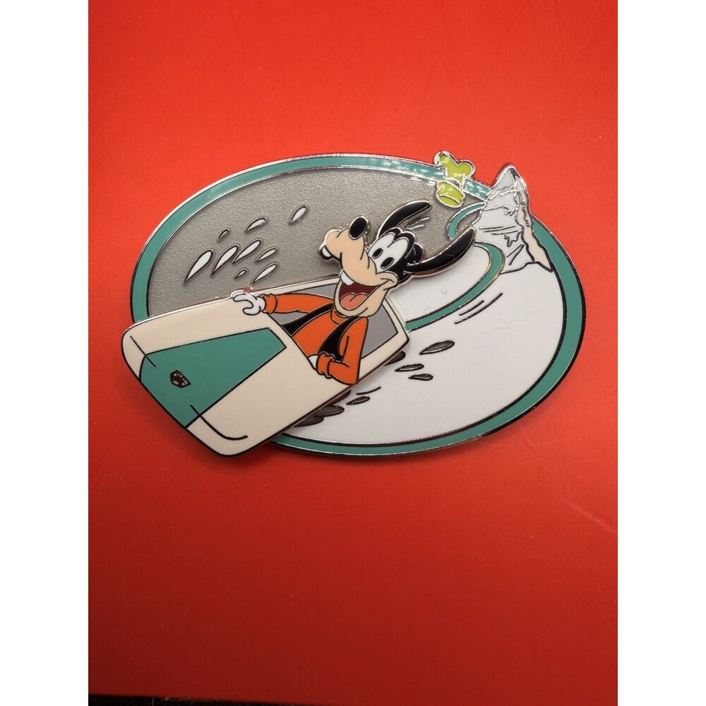 Disneyland 2025 Niftie Fifties Pin Event Parks Goofy On Matterhorn LE 150 Pin